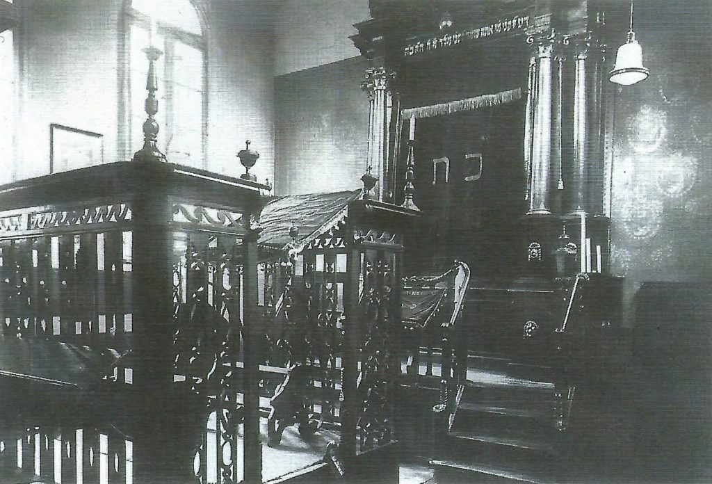 Thoraschrein des jüdischen Gebetshaus in Süchteln, 1925
